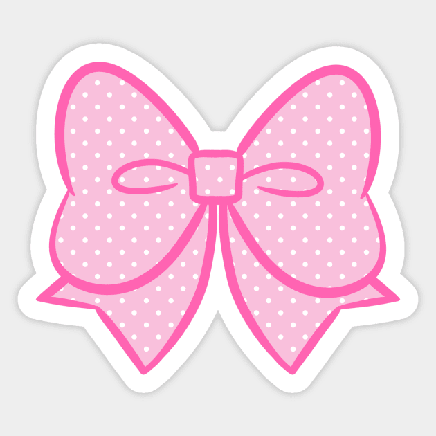 Big Polka Dot Bow! Sticker by ShinyBat